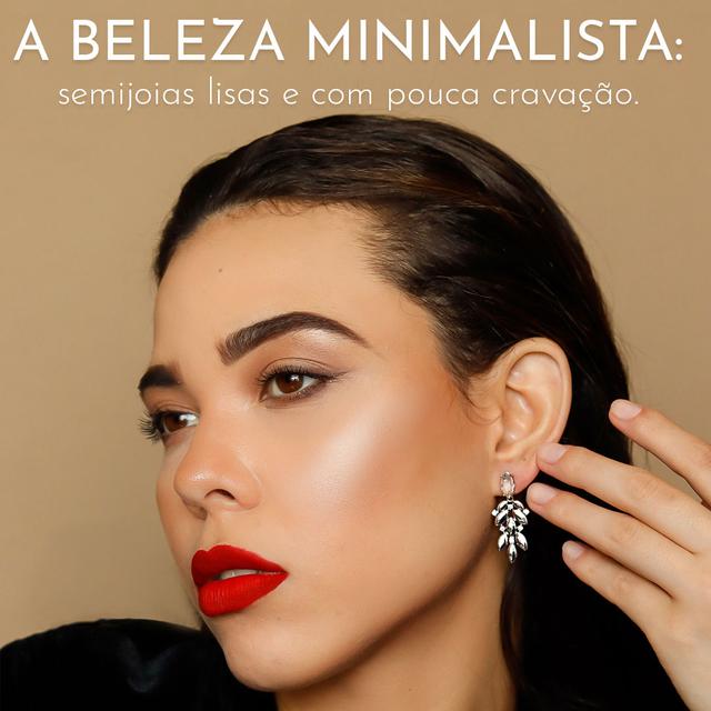 A Beleza Minimalista: Semijoias Lisas e com Pouca Cravação estão em Alta!