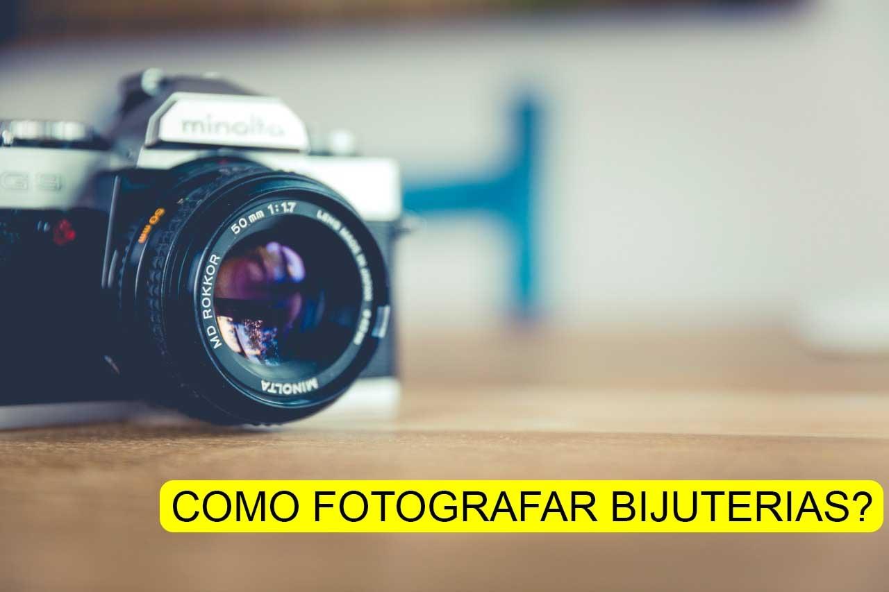 Como fotografar bijuterias?